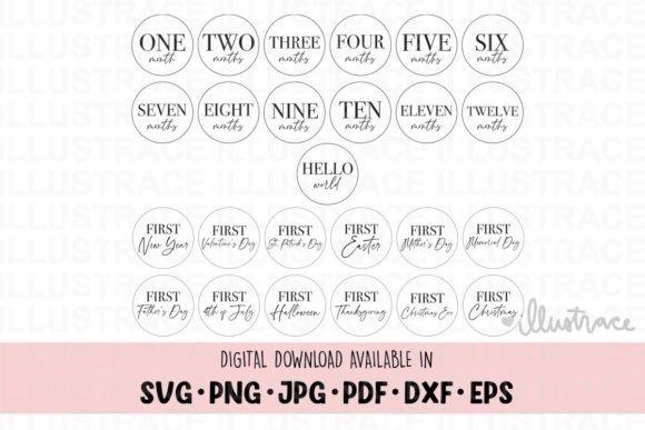 Baby Milestone First Holiday Svg Review
