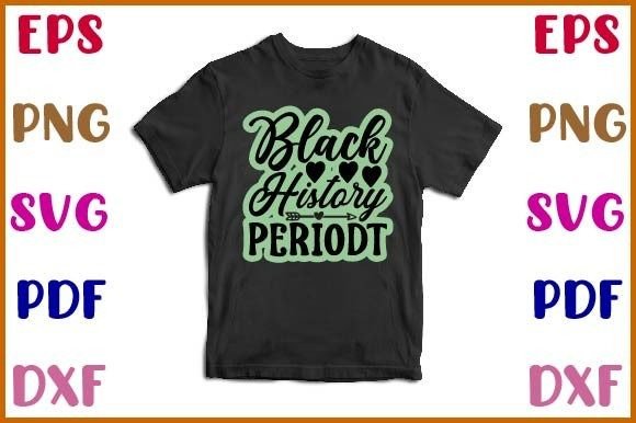 Black History Periodt Sticker Design Review