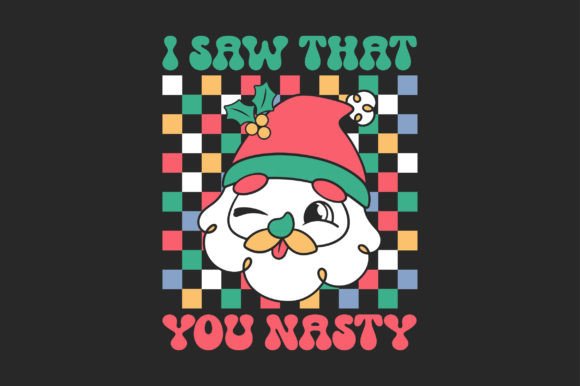 Christmas Retro SVG Sublimation T-shirt