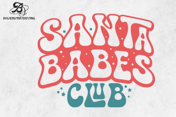 Christmas Santa Babes Club SVG Review