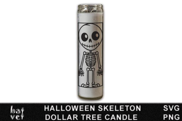 Halloween Skeleton Dollar Tree Candle Review