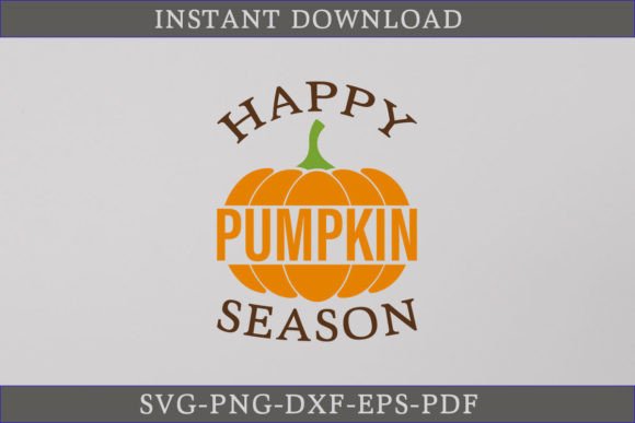 Happy Pumpkin Season SVG Cut File Review