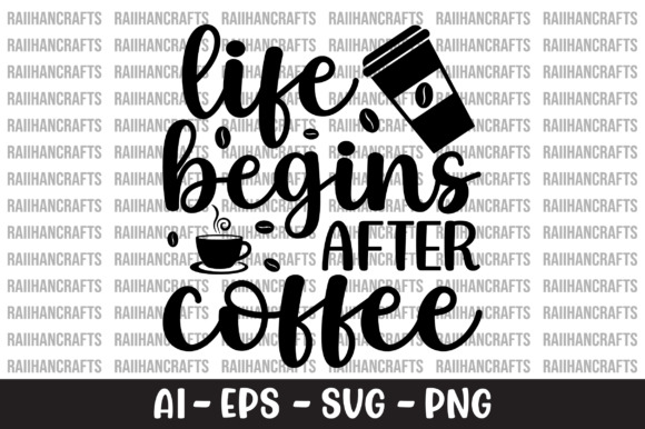 Life Begins After Coffee SVG Embroidery Review