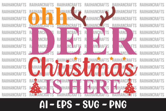 Oh Deer Christmas is Here SVG Review
