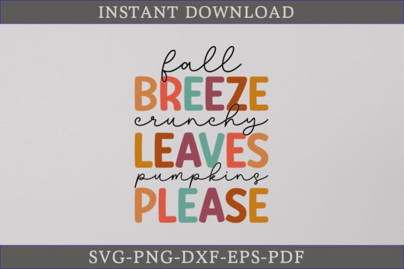 Review: Fall Breeze Crunchy Leaves Pumpkins SVG